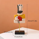 DecorBites™ Abstract Face Resin Art Ornament Figure Statues for Home and Office Decor