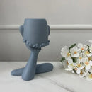 DecorBites™ Abstract Family Flowerpot Ornament for Home Interior Decoration