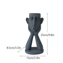 DecorBites™ Abstract Family Flowerpot Ornament for Home Interior Decoration