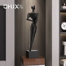 DecorBites™ Abstract Figure Art Sculpture: Luxury Living Room Decor & Housewarming Craft