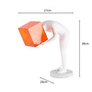 DecorBites™ Abstract Figure Sculpture Cage Human Body Mind Decor Figurines