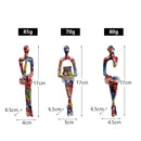 DecorBites™ Abstract Figurine Modern Pop Art Sculpture for Home Decor