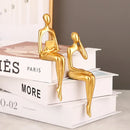 DecorBites™ Abstract Figurines Set of 3 - Modern Art Sculpture for Home and Office