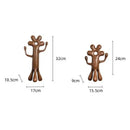 DecorBites™ Abstract Flower Man Alien Sculpture Home Decor Figurine