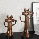 DecorBites™ Abstract Flower Man Alien Sculpture Home Decor Figurine