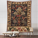 DecorBites™ Abstract Flowers Leaves Tapestry Wall Hanging Bohemian Hippie Aesthetic Art