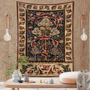 DecorBites™ Abstract Flowers Leaves Tapestry Wall Hanging Bohemian Hippie Aesthetic Art