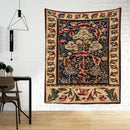 DecorBites™ Abstract Flowers Leaves Tapestry Wall Hanging Bohemian Hippie Aesthetic Art