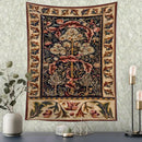 DecorBites™ Abstract Flowers Leaves Tapestry Wall Hanging Bohemian Hippie Aesthetic Art