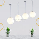 DecorBites™ Acrylic Ball Pendant Lights Modern Nordic Led Hanging Lamp for Living Room