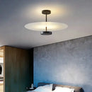 DecorBites™ Acrylic Black Round Chandelier for Bedroom and Salon Lighting