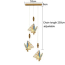 DecorBites™ Acrylic Butterfly Chandelier Ceiling Lamp Indoor Lighting