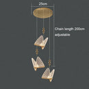 DecorBites™ Acrylic Butterfly Chandelier Ceiling Lamp Indoor Lighting