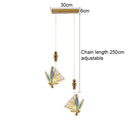 DecorBites™ Acrylic Butterfly Chandelier Ceiling Lamp Indoor Lighting