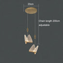 DecorBites™ Acrylic Butterfly Chandelier Ceiling Lamp Indoor Lighting