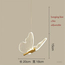 DecorBites™ Acrylic Butterfly LED Pendant Light - Modern Luxury Designer Fixture