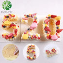 DecorBites™ Acrylic Cake Decorating Cutter Stencil Set for Sugar Fondant Decoration