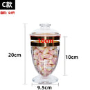 DecorBites™ Acrylic Candy & Spice Jar Set for Kitchen Food Storage
