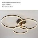 DecorBites™ Acrylic Ceiling Chandelier Lights for Modern Living Room Kitchen Decoration