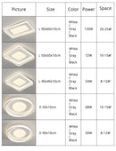 DecorBites™ Acrylic Chandelier: Minimalist Indoor Light for Living Room, Bedroom, and Kitchen