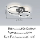 DecorBites™ Acrylic Circle Chandelier Pendant Lights - Modern Indoor Lighting Decor for Living Room