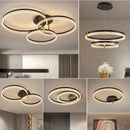 DecorBites™ Acrylic Circle Chandelier Pendant Lights - Modern Indoor Lighting Decor for Living Room