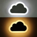 DecorBites™ Acrylic Clouds LED Wall Light for Modern Home Decor and Bedroom Lighting