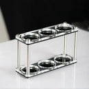 DecorBites™ Acrylic Coffee Bar Utensil Rack & Powder Press Set