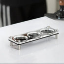 DecorBites™ Acrylic Coffee Bar Utensil Rack & Powder Press Set