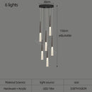 DecorBites™ Acrylic Cone Pendant Light for Villa Stair, Kitchen, and Restaurant.