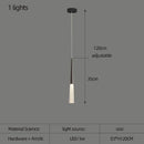 DecorBites™ Acrylic Cone Pendant Light for Villa Stair, Kitchen, and Restaurant.