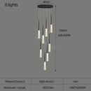 DecorBites™ Acrylic Cone Pendant Light for Villa Stair, Kitchen, and Restaurant.