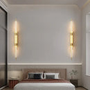 DecorBites™ Acrylic Copper Wall Sconce 80/100cm Minimalist Living Room Lights