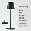 DecorBites™ Acrylic Crystal Art LED Table Lamp - Rechargeable Cordless Design
