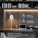 DecorBites™ Acrylic Crystal Art LED Table Lamp - Rechargeable Cordless Design