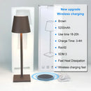 DecorBites™ Acrylic Crystal Art LED Table Lamp - Rechargeable Cordless Design