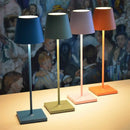 DecorBites™ Acrylic Crystal Art LED Table Lamp - Rechargeable Cordless Design