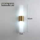 DecorBites™ Acrylic Cylinder Wall Lamp for Bedroom, Living Room, Study - LED Lighting