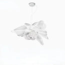 DecorBites™ Acrylic Flower Chandelier: Nordic Designer Lighting for Restaurant, Living Room, Bedroom