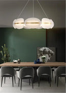 Acrylic Ring Chandelier Dimmable