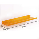 Modern vibrant acrylic wall shelf bedroom home decor