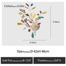 Decorbites agate branch chandelier gold glass dining room light