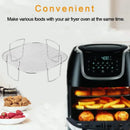 Silver stainless steel dehydrator rack kitchen mesh cooking layer