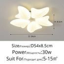 DecorBites™ Aisal Flower Ceiling Chandelier with Remote Dimming for Modern Home Decor