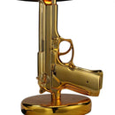 DecorBites™ AK47 Guns Floor Lamp Electroplated Silver Golden Metal Art Deco Bedside Luxury Lamp