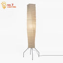 DecorBites™ Akari Noguchi Floor Lamp LED E27 Rice Paper Standing Art Decor Living Room