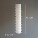 DecorBites™ Akari Noguchi Pendant Lights: Retro White Rice Paper Hanging Lamp for Home Décor.