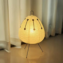 DecorBites™ Akari Noguchi Table Lamp: Japanese Design Rice Paper Standing Light for Home & Bar Décor