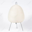 DecorBites™ Akari Noguchi Table Lamp: Japanese Design Rice Paper Standing Light for Home & Bar Décor