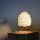 DecorBites™ Akari Noguchi Table Lamp: Japanese Design Rice Paper Standing Light for Home & Bar Décor